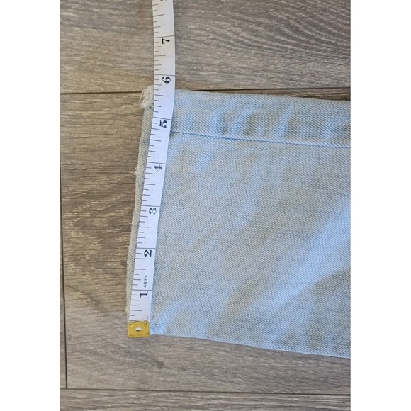 American Eagle Skinny Stretch Slight Distressed Light Blue Jeans Womens 4 Short - Picture 11 of 11